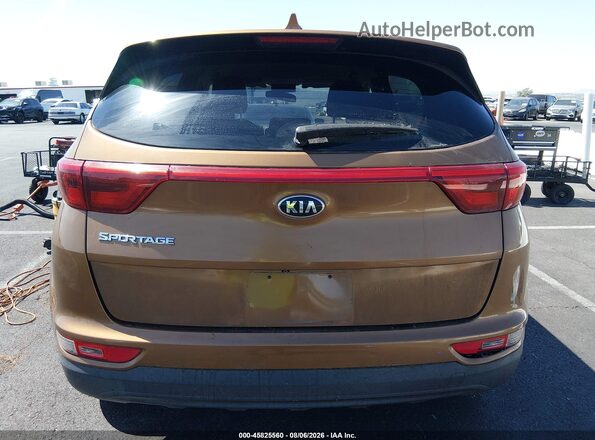 KNDPMCAC6J7349301 2018 KIA SPORTAGE Tan 