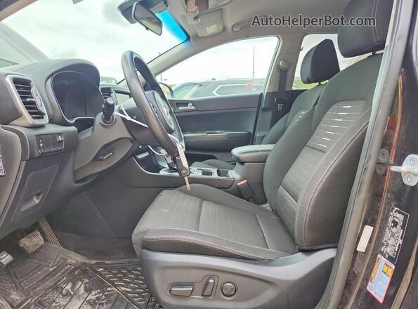 KNDPMCAC6J7415846 2018 KIA SPORTAGE Black Սալոնի դիմացի տեսք