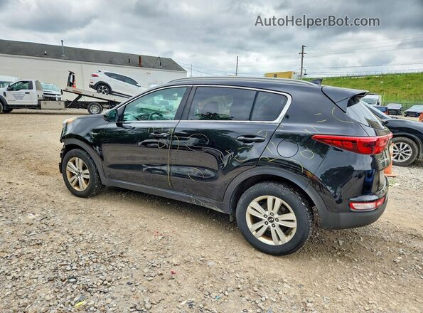 KNDPMCAC6J7415846 2018 KIA SPORTAGE Black Հետևի ձախ