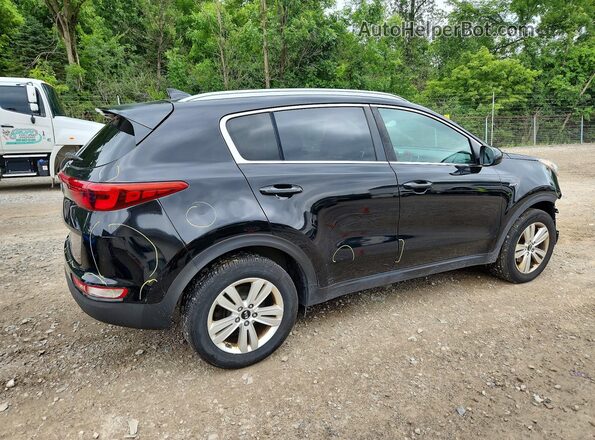 KNDPMCAC6J7415846 2018 KIA SPORTAGE Black Հետևի աջ