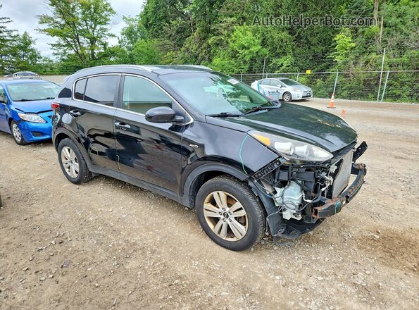 KNDPMCAC6J7415846 2018 KIA SPORTAGE Black Առջևի աջ