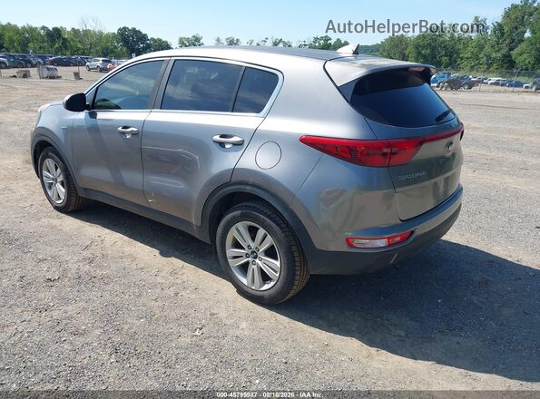 KNDPMCAC6J7421307 2018 KIA SPORTAGE Gray Задня ліва чверть