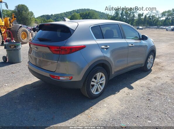 KNDPMCAC6J7421307 2018 KIA SPORTAGE Gray Задня права чверть