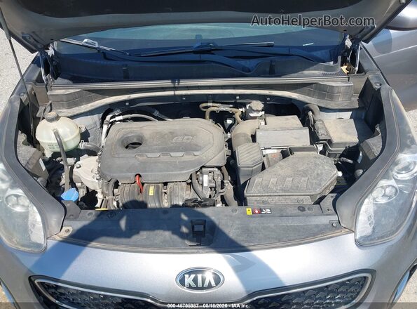 KNDPMCAC6J7421307 2018 KIA SPORTAGE Gray Вид ззаду