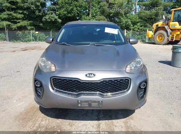 KNDPMCAC6J7421307 2018 KIA SPORTAGE Gray Вид задньої частини салону