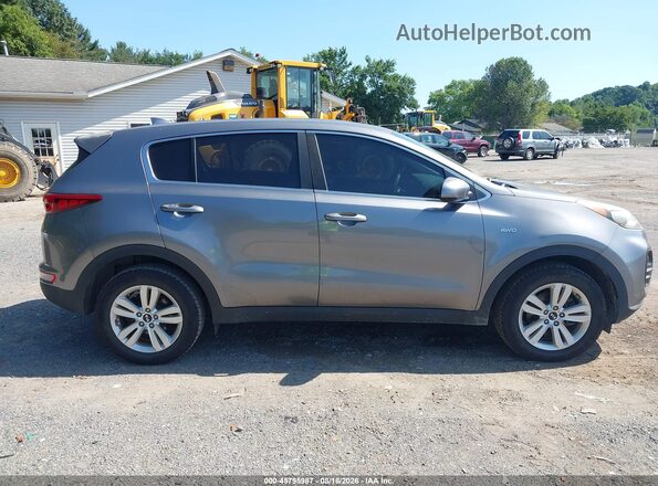 KNDPMCAC6J7421307 2018 KIA SPORTAGE Gray Панорамний вид салону 360°
