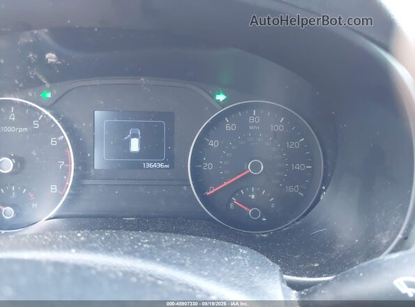 KNDPMCAC6J7449379 2018 KIA SPORTAGE Red უკანა სავარძლების ხედი