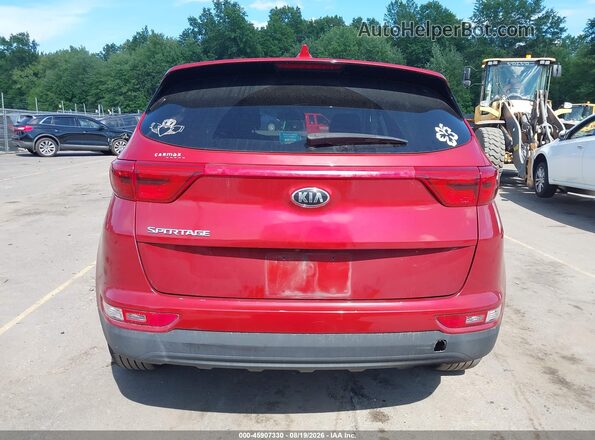 KNDPMCAC6J7449379 2018 KIA SPORTAGE Red 