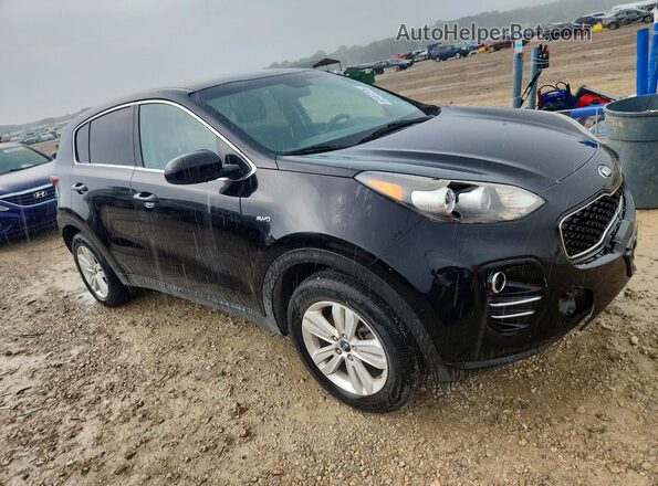 KNDPMCAC6J7463315 2018 KIA SPORTAGE Черный Передняя правая четверть