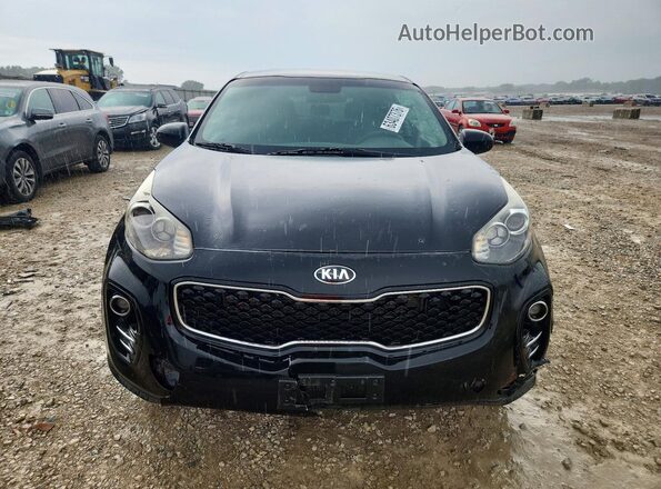 KNDPMCAC6J7463315 2018 KIA SPORTAGE Черный Вид спереди