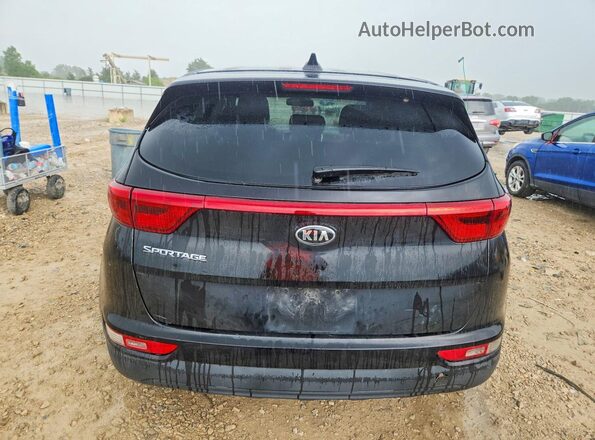 KNDPMCAC6J7463315 2018 KIA SPORTAGE Черный Вид сзади