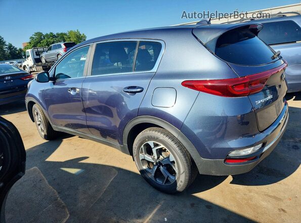 KNDPMCAC6L7662089 2020 KIA SPORTAGE Blue Հետևի ձախ