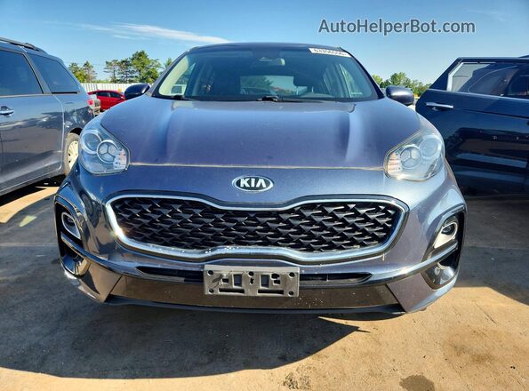 KNDPMCAC6L7662089 2020 KIA SPORTAGE Blue Դիմացի տեսք