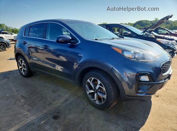 KNDPMCAC6L7662089 2020 KIA SPORTAGE Blue Առջևի աջ