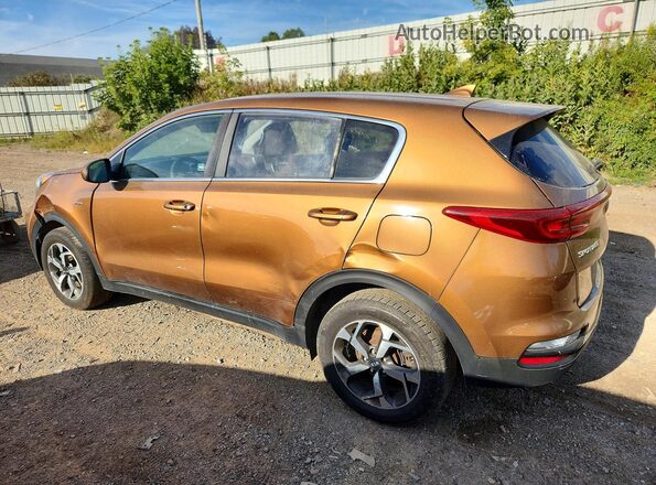 KNDPMCAC6L7687297 2020 KIA SPORTAGE Brown Rear left