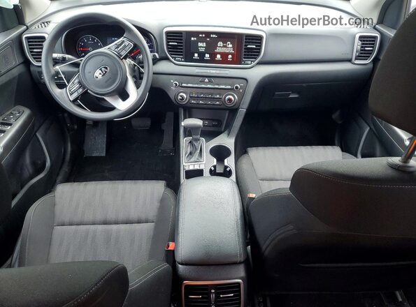 KNDPMCAC6L7710206 2020 KIA SPORTAGE Silver Dashboard view