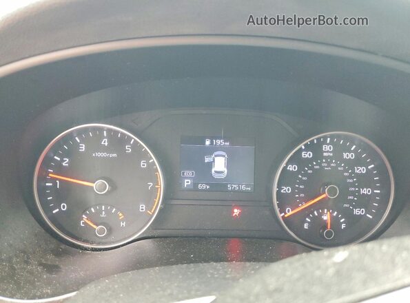 KNDPMCAC6L7710206 2020 KIA SPORTAGE Silver Instrument cluster view