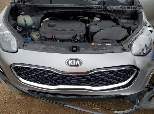 KNDPMCAC6L7710206 2020 KIA SPORTAGE Silver Engine compartment view