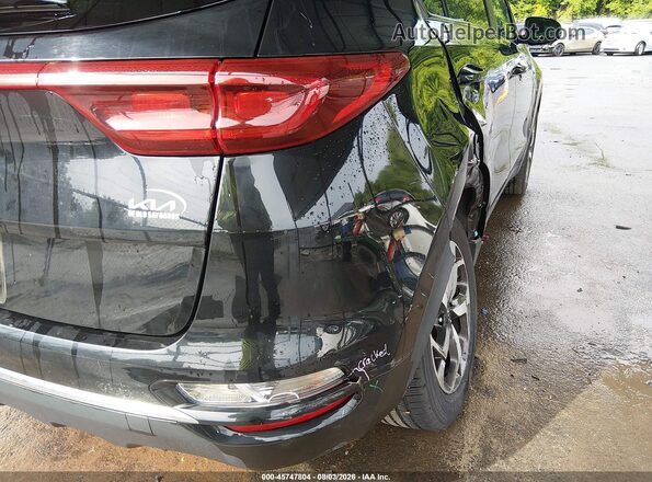 KNDPMCAC6L7725093 2020 KIA SPORTAGE Black Widok z przodu