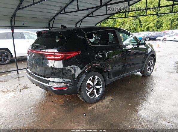 KNDPMCAC6L7725093 2020 KIA SPORTAGE Black Tył prawy