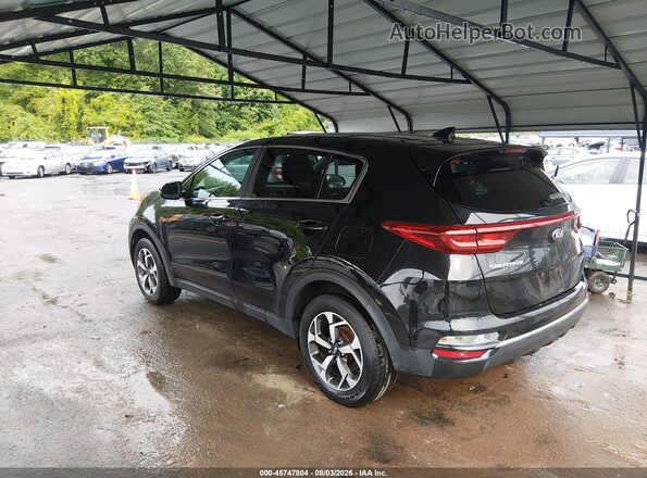 KNDPMCAC6L7725093 2020 KIA SPORTAGE Black Tył lewy