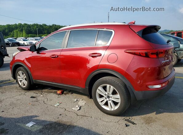 KNDPMCAC7H7088643 2017 KIA SPORTAGE Red Tył lewy
