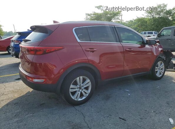 KNDPMCAC7H7088643 2017 KIA SPORTAGE Red Tył prawy