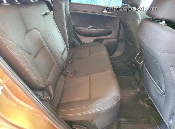 KNDPMCAC7H7198642 2017 KIA SPORTAGE Brown Հետևի նստատեղերի տեսք