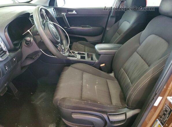 KNDPMCAC7H7198642 2017 KIA SPORTAGE Brown Սալոնի դիմացի տեսք