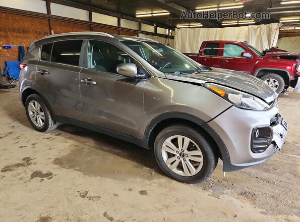 KNDPMCAC7H7266034 2017 KIA SPORTAGE Gray Առջևի աջ