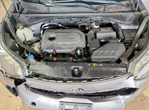 KNDPMCAC7H7266034 2017 KIA SPORTAGE Gray Շարժիչի բաժամունքի տեսք