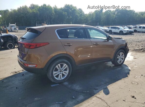 KNDPMCAC7J7307882 2018 KIA SPORTAGE Brown Trasero derecho
