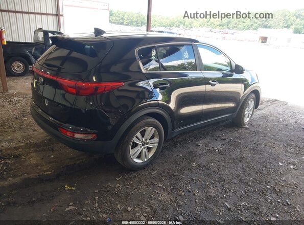 KNDPMCAC7J7331163 2018 KIA SPORTAGE Black Задня права чверть