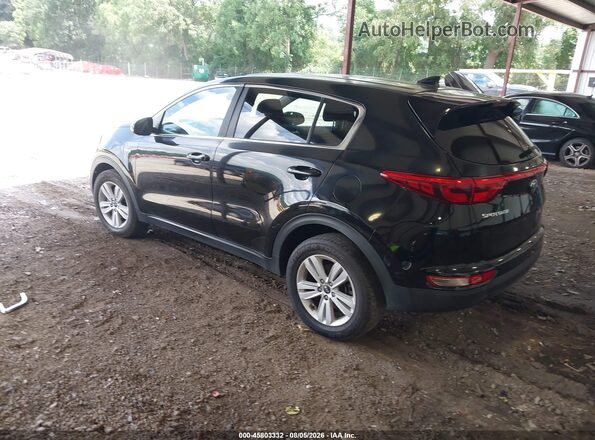 KNDPMCAC7J7331163 2018 KIA SPORTAGE Black Задня ліва чверть