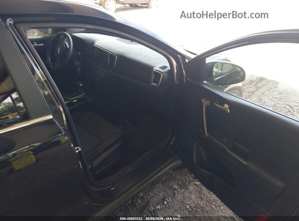 KNDPMCAC7J7331163 2018 KIA SPORTAGE Black Вид салону спереду