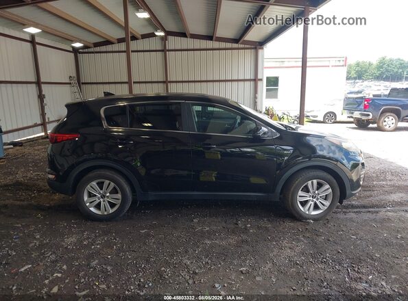KNDPMCAC7J7331163 2018 KIA SPORTAGE Black Вид задньої частини салону
