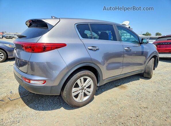 KNDPMCAC7J7340476 2018 KIA SPORTAGE Серый Задняя правая четверть