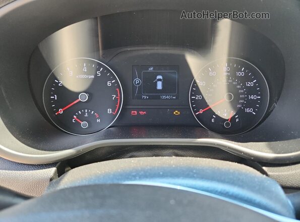 KNDPMCAC7J7340476 2018 KIA SPORTAGE Серый Вид щитка приборов