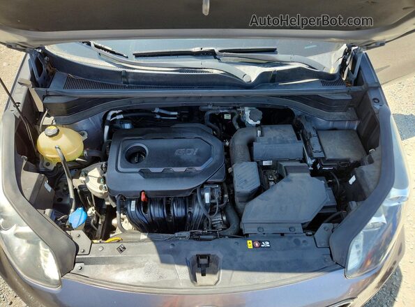 KNDPMCAC7J7340476 2018 KIA SPORTAGE Серый Вид подкапотного пространства