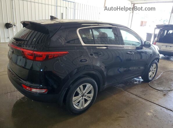 KNDPMCAC7J7447317 2018 KIA SPORTAGE Black Tył prawy