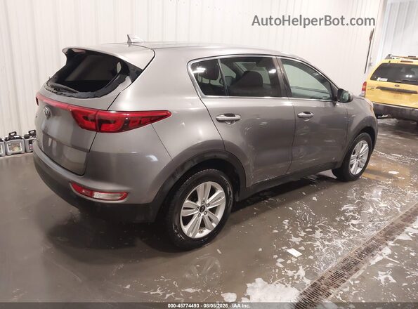 KNDPMCAC7K7536502 2019 KIA SPORTAGE Gray უკანა მარჯვენა