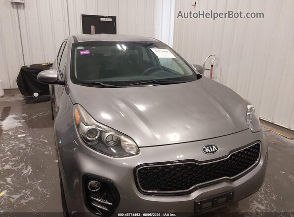 KNDPMCAC7K7536502 2019 KIA SPORTAGE Gray წინა ხედი
