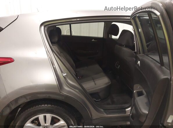 KNDPMCAC7K7536502 2019 KIA SPORTAGE Gray VIN კოდის სტიკერის ხედი