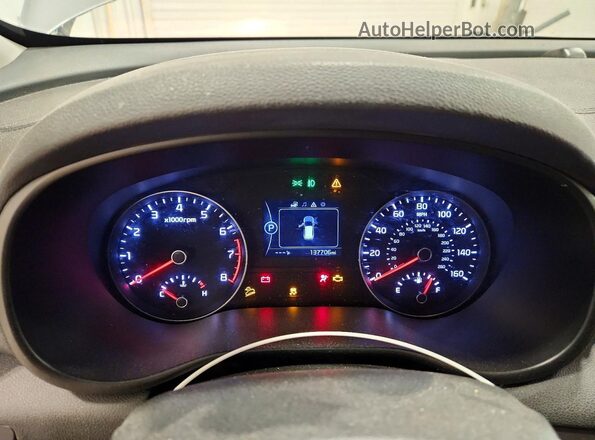 KNDPMCAC7K7560265 2019 KIA SPORTAGE Gray Instrument cluster view