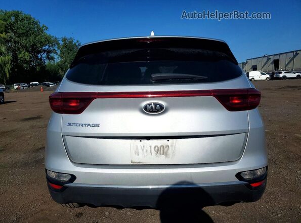 KNDPMCAC7L7831570 2020 KIA SPORTAGE Silver უკანა ხედი