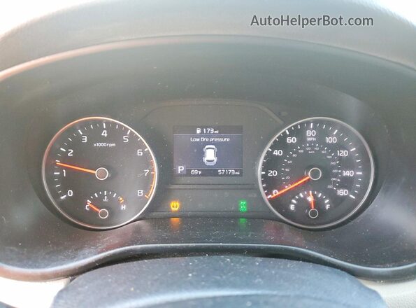 KNDPMCAC7L7831570 2020 KIA SPORTAGE Silver ხელსაწყოთა პანელის ხედი