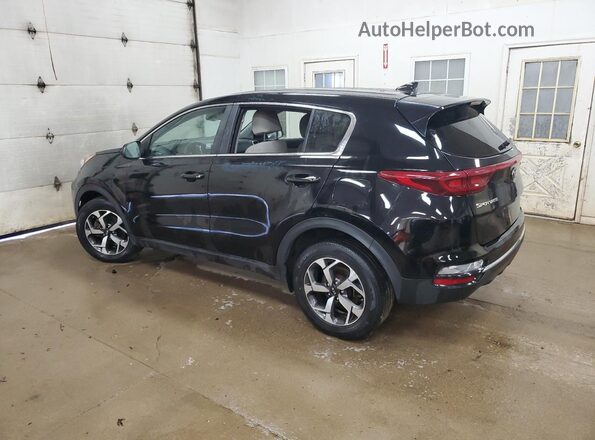 KNDPMCAC7M7850864 2021 KIA SPORTAGE Black Задня ліва чверть