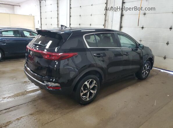 KNDPMCAC7M7850864 2021 KIA SPORTAGE Black Задня права чверть