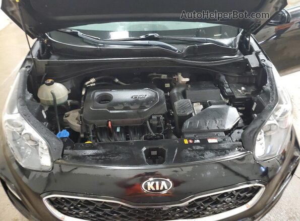 KNDPMCAC7M7850864 2021 KIA SPORTAGE Black Вид підкапотного простору
