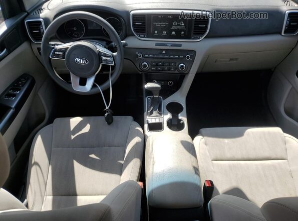 KNDPMCAC7M7850864 2021 KIA SPORTAGE Black Вид панелі приладів